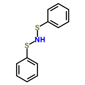 Benzenesulfenamide,n-(phenylthio)- Structure,24364-84-9Structure