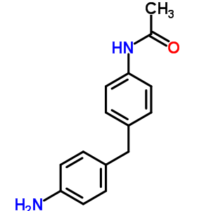 Acetamide,n-[4-[(4-aminophenyl)methyl]phenyl]- Structure,24367-94-0Structure