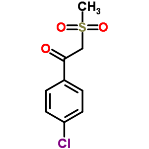 1-(4-Chlorophenyl)-2-(methylsulfonyl)ethanone Structure,24437-48-7Structure