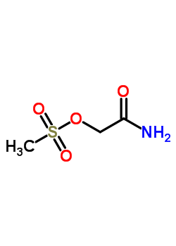 2-Amino-2-oxoethyl methanesulfonate Structure,24466-68-0Structure