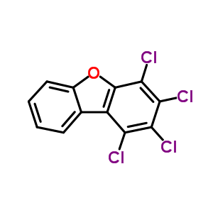 1,2,3,4-Tetrachlorodibenzofuran Structure,24478-72-6Structure