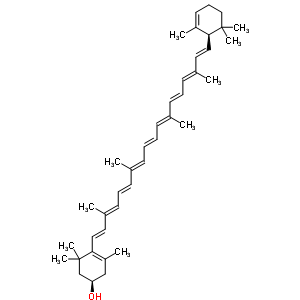 α-cryptoxanthin Structure,24480-38-4Structure