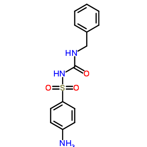 Benzenesulfonamide,4-amino-n-[[(phenylmethyl)amino]carbonyl]- Structure,24535-71-5Structure