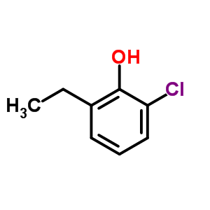 Phenol, 2-chloro-6-ethyl- Structure,24539-93-3Structure