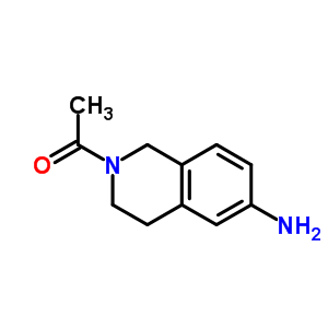 2-Acetyl-1,2,3,4-Tetrahydroisoquinolin-6-amine Structure,245547-23-3Structure