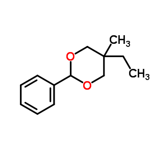 M-dioxane, 5-ethyl-5-methyl-2-phenyl-(8ci) Structure,24571-28-6Structure