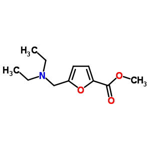 Methyl 5-[(diethylamino)methyl]-2-furoate Structure,24653-40-5Structure