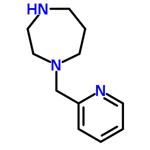 1-Pyridin-2-ylmethyl-[1,4]diazepane Structure,247118-06-5Structure