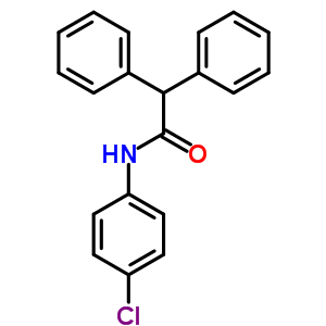 Benzeneacetamide,n-(4-chlorophenyl)-a-phenyl- Structure,24765-98-8Structure