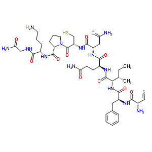 (Phe2,orn8)-oxytocin Structure,2480-41-3Structure