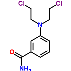 Benzamide,3-[bis(2-chloroethyl)amino]- Structure,24813-07-8Structure