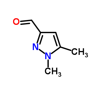 1,5-Dimethyl-1h-pyrazole-3-carbaldehyde Structure,25016-10-8Structure