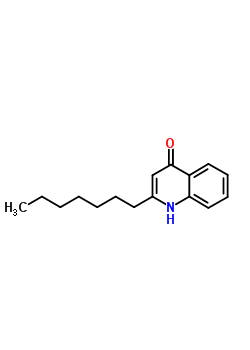 2-Heptyl-4-quinolinol Structure,2503-80-2Structure