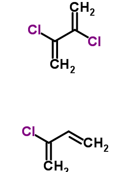 2,3-Dichloro-1,3-butadiene polymer with 2-chloro-1,3-butadiene Structure,25067-95-2Structure