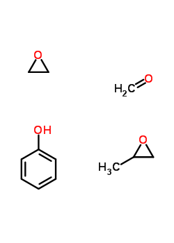 Formaldehyde, polymer with methyloxirane, oxirane and phenol Structure,25134-86-5Structure