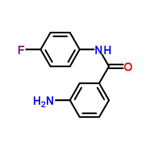 3-Amino-n-(4-fluorophenyl)benzamide Structure,251446-38-5Structure