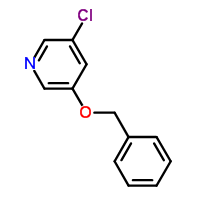 3-Benzyloxy-5-chloropyridine Structure,251996-81-3Structure