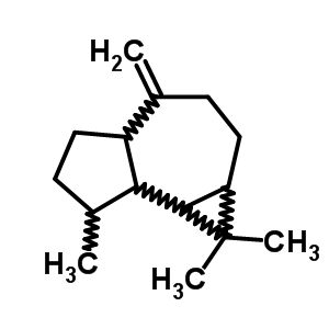 (1Ar,4as,7r,7ar,7bs)-decahydro-1,1,7-trimethyl-4-methylene-1h-cycloprop[e]azulene Structure,25246-27-9Structure