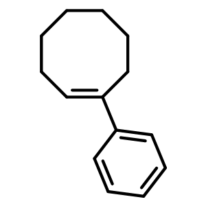 Cyclooctene, 1-phenyl- Structure,25328-90-9Structure