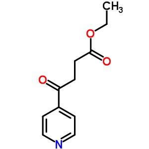 γ-oxo-4-pyridinebutyric acid ethyl ester Structure,25370-46-1Structure