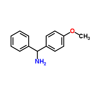 C-(4-methoxy-phenyl)-c-phenyl-methylamine Structure,2538-34-3Structure