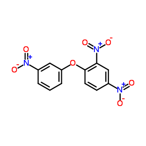 Benzene,2,4-dinitro-1-(3-nitrophenoxy)- Structure,2548-97-2Structure