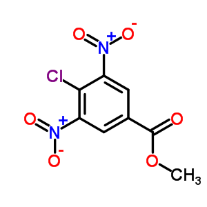 Methyl 4-chloro-3,5-dinitrobenzoate Structure,2552-45-6Structure