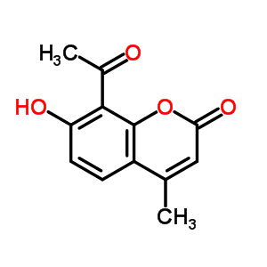 8-Acetyl-7-hydroxy-4-methyl-2h-chromen-2-one Structure,2555-29-5Structure