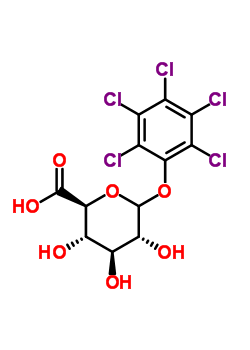 Pentachlorophenol glucuronide Structure,25631-33-8Structure