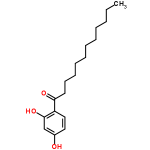 1-Dodecanone,1-(2,4-dihydroxyphenyl)- Structure,25632-60-4Structure