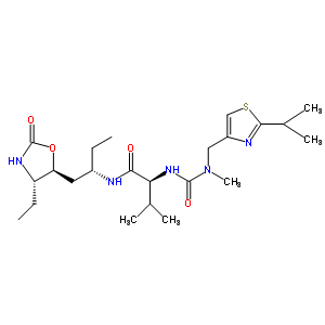 Desthiazolylmethyl ritonavir Structure,256328-82-2Structure