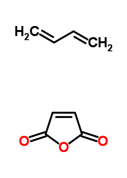 Polybutadiene adducted with maleic anhydride Structure,25655-35-0Structure