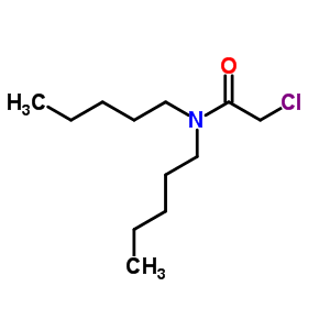 Acetamide,2-chloro-n,n-dipentyl- Structure,2567-60-4Structure