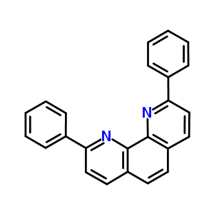 2,9-Diphenyl-1,10-phenanthroline Structure,25677-69-4Structure