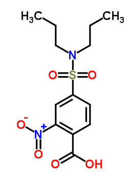 4-[(Dipropylamino)sulfonyl]-2-nitrobenzoic acid Structure,2577-52-8Structure