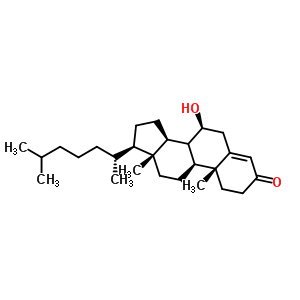 7-Hydroxycholest-4-en-3-one Structure,25876-54-4Structure