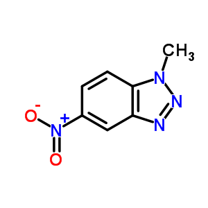 1H-benzotriazole,1-methyl-5-nitro- Structure,25877-34-3Structure