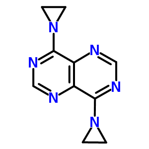 Pyrimido[5,4-d]pyrimidine,4,8-bis(1-aziridinyl)- Structure,2588-36-5Structure