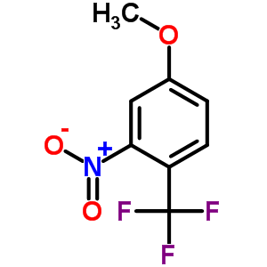 4-Methoxy-2-nitrobenzotrifluoride Structure,25889-37-6Structure