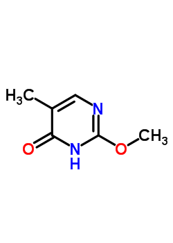 4(1H)-pyrimidinone, 2-methoxy-5-methyl-(9ci) Structure,25902-91-4Structure