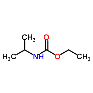 Carbamic acid,(1-methylethyl)-, ethyl ester (9ci) Structure,2594-20-9Structure