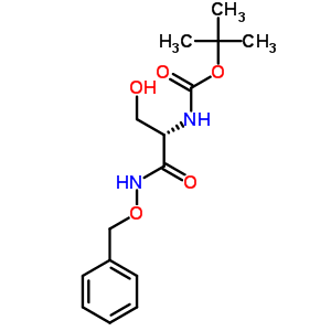 N-[(1s)-1-(hydroxymethyl)-2-oxo-2-[(phenylmethoxy)amino]ethyl]-carbamic acid 1,1-dimethylethyl ester Structure,26048-92-0Structure