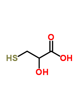 2-Hydroxy-3-sulfanylpropanoic acid Structure,2614-83-7Structure