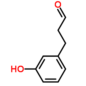 3-(3-Hydroxy-phenyl)-propionaldehyde Structure,26172-10-1Structure