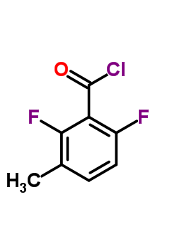 2,6-Difluoro-3-methylbenzoyl chloride Structure,261763-39-7Structure