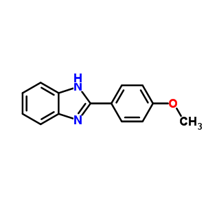 2-(4-Methoxyphenyl)-1h-benzoimidazole Structure,2620-81-7Structure