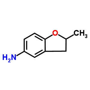 2,3-Dihydro-2-methyl-5-benzofuranamine Structure,26210-77-5Structure