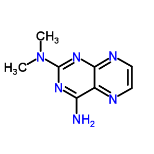 2,4-Pteridinediamine,n2,n2-dimethyl- Structure,26212-44-2Structure