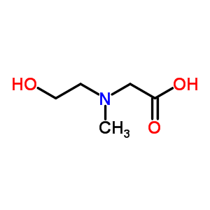 2-((2-Hydroxyethyl)(methyl)amino)acetic acid Structure,26294-19-9Structure