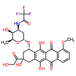 N-trifluoroacetyladriamycin Structure,26295-56-7Structure